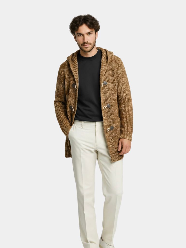 Himalaya Knit Hooded Jacket - CAAYWORLD CAAYWORLD