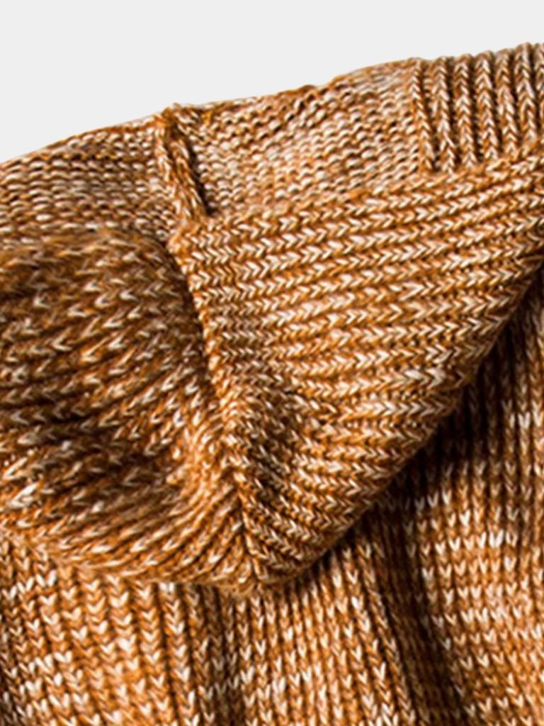 Himalaya Knit Hooded Jacket - CAAYWORLD CAAYWORLD