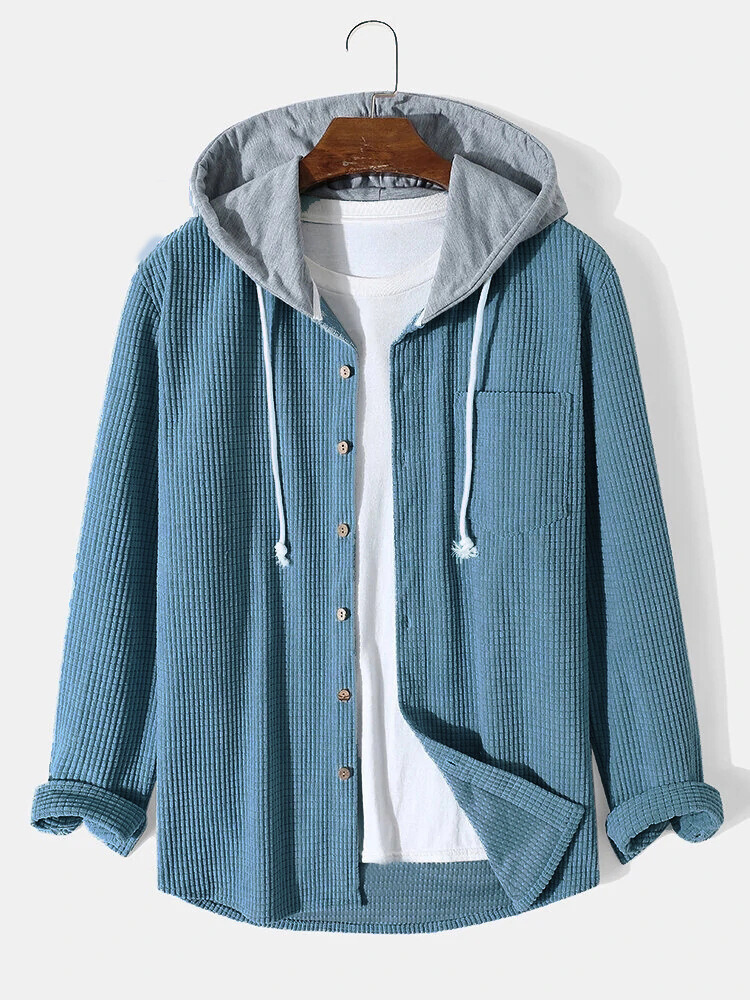 Hooded Corduroy - Jacket CAAYWORLD MEN