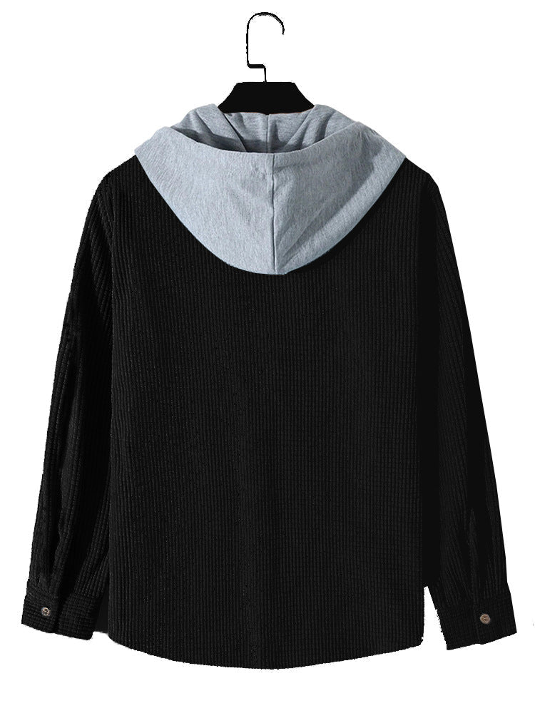 Hooded Corduroy - Jacket CAAYWORLD MEN