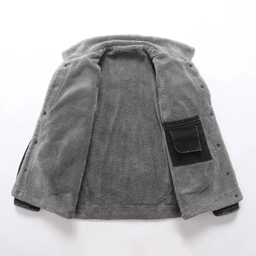 Houston Washed Blue Denim Trucker - Jacket CAAYWORLD