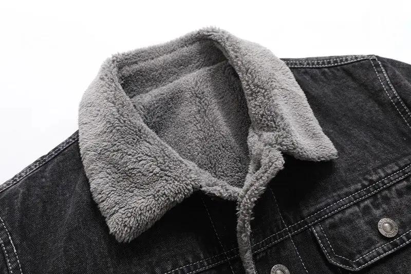 Houston Washed Blue Denim Trucker - Jacket CAAYWORLD