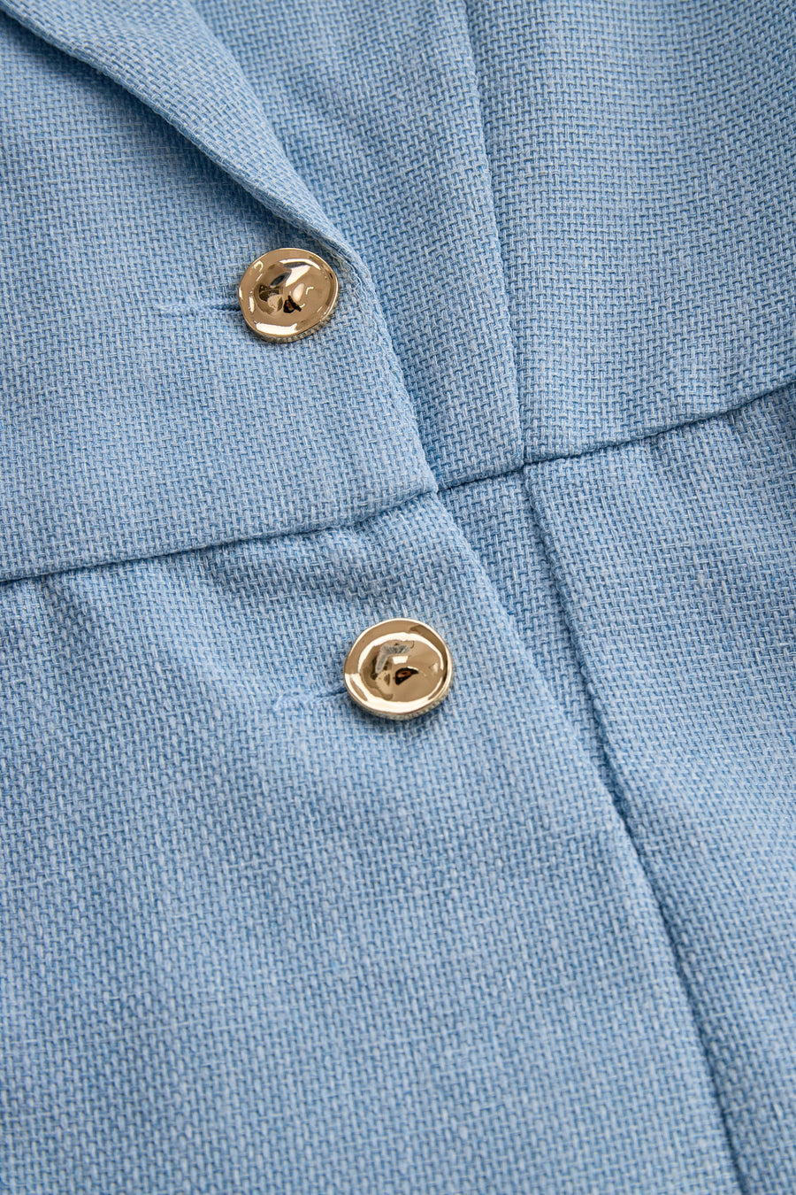 Sophisticated Sky Blue Blazer Dress SN