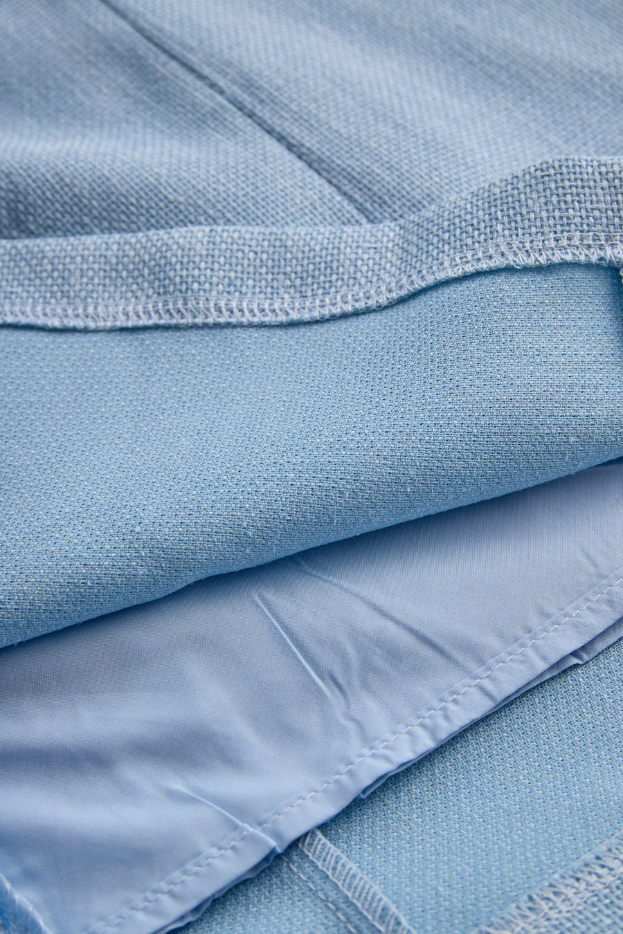 Sophisticated Sky Blue Blazer Dress SN