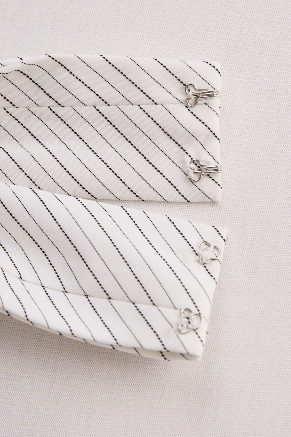 Striped Halter-Neck Knot Front Blouse HWT