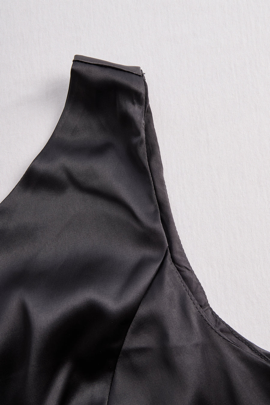 Glamorous Allure One-Shoulder Black Gown SN