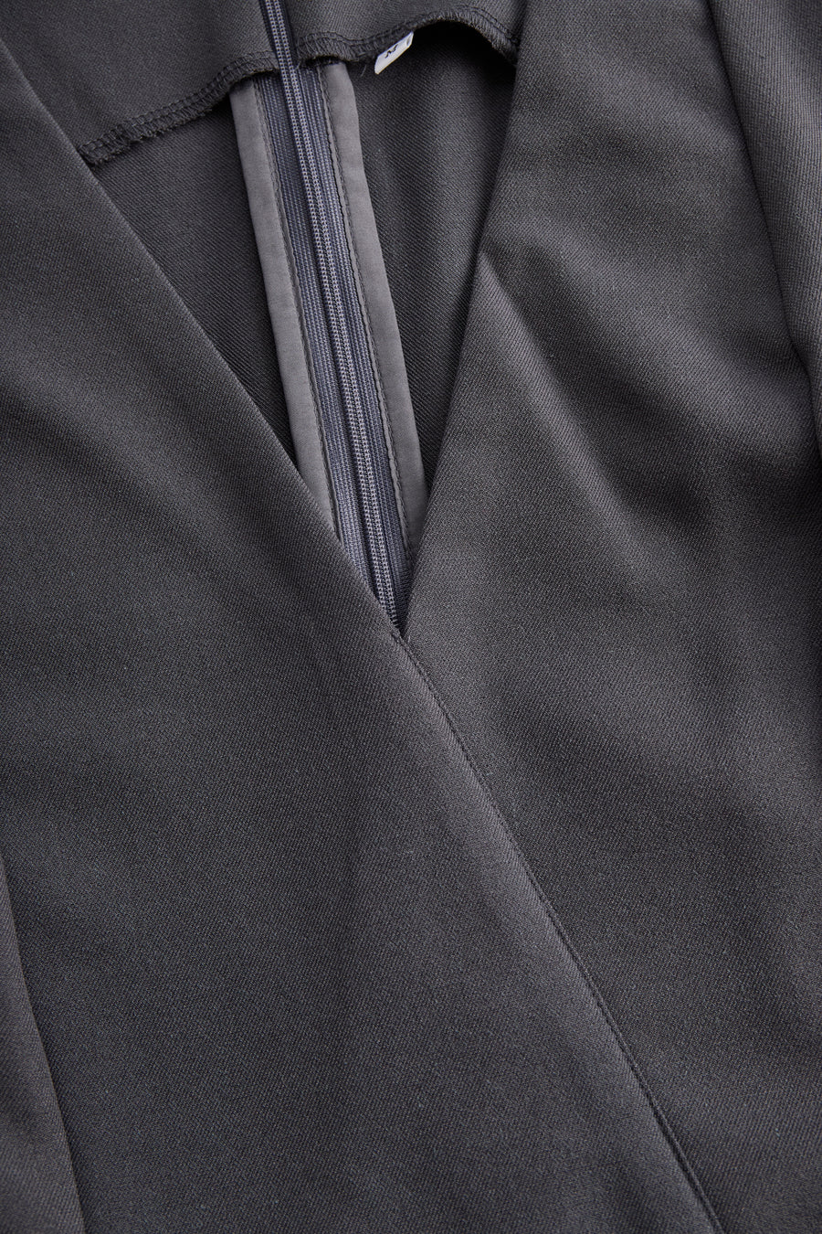 Sophisticated Sleeveless Peplum Jumpsuit In Charcoal Gray SN
