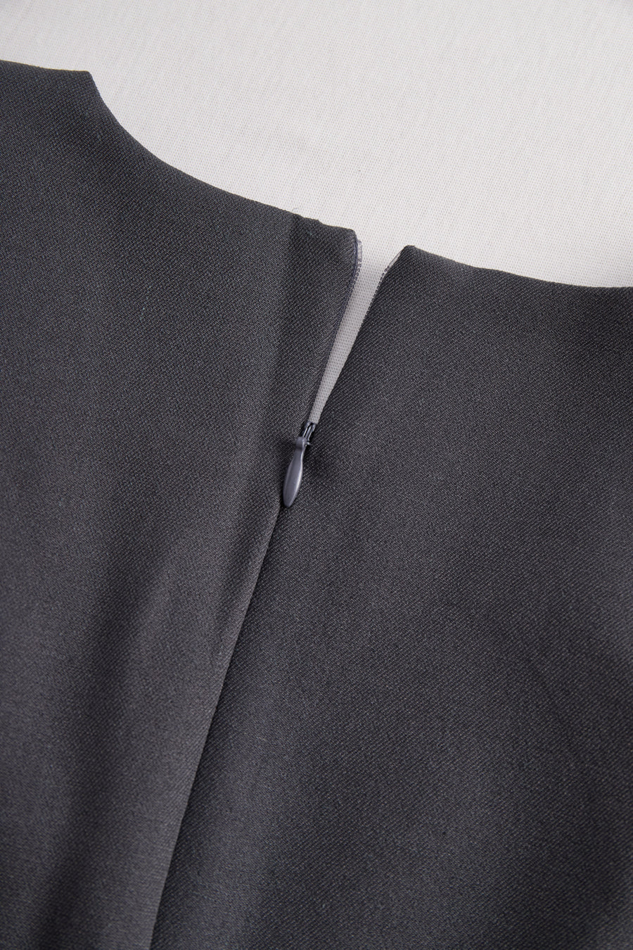 Sophisticated Sleeveless Peplum Jumpsuit In Charcoal Gray SN