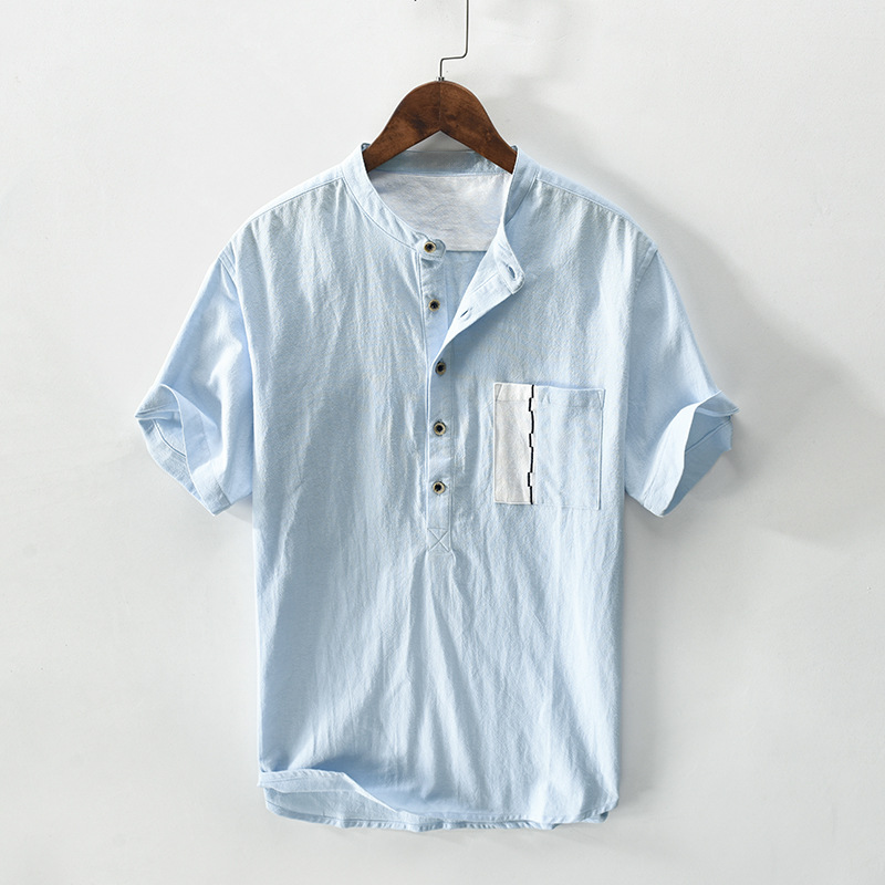 Ibiza Linen Button-Up - Shirt CAAYWORLD