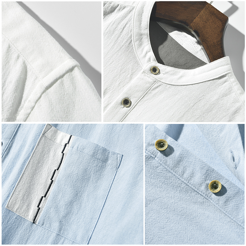 Ibiza Linen Button-Up - Shirt CAAYWORLD