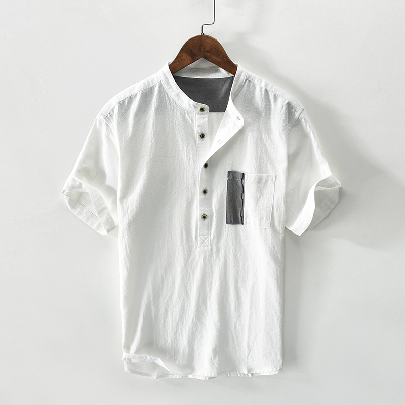 Ibiza Linen Button-Up - Shirt CAAYWORLD