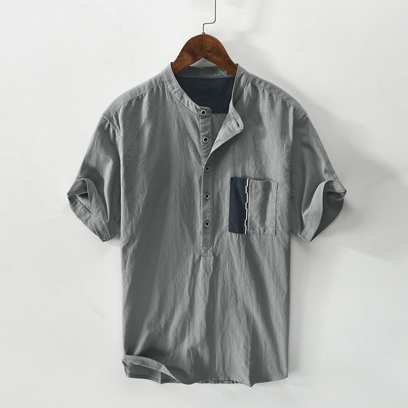 Ibiza Linen Button-Up - Shirt CAAYWORLD