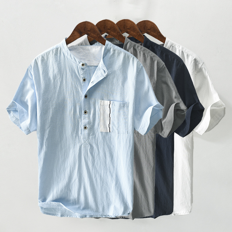 Ibiza Linen Button-Up - Shirt CAAYWORLD
