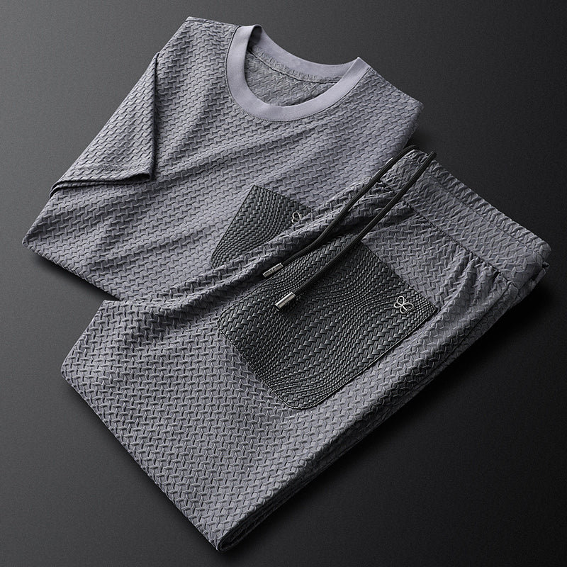 Jacquard Lounge - Two-Piece Set CAAYWORLD MEN