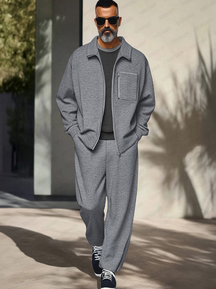 James - Athleisure Regular Fit Jacket Set CAAYWORLD MEN