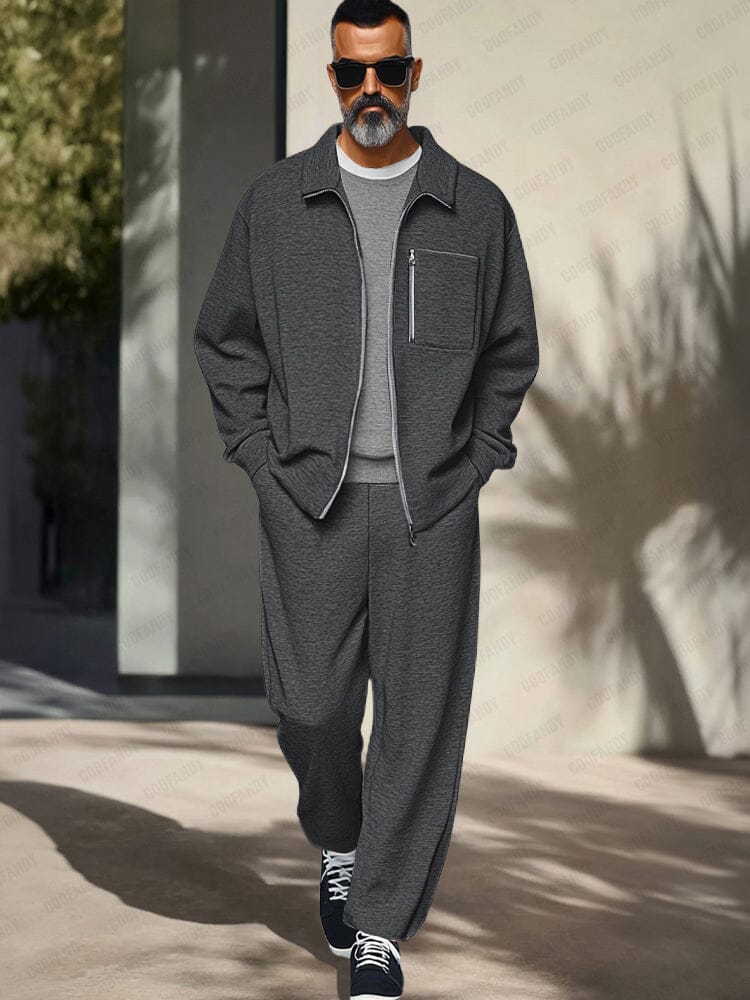 James - Athleisure Regular Fit Jacket Set CASA LARO MEN