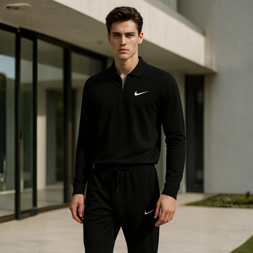Jhanrik - Men’s Polo Sweat Set CAAYWORLD MEN