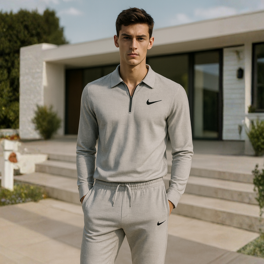 Jhanrik - Men’s Polo Sweat Set CAAYWORLD MEN