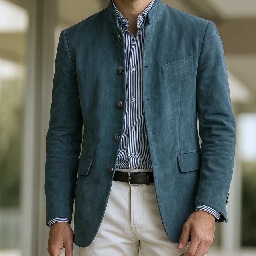 Johnny - Premium Suede Jacket CAAYWORLD MEN