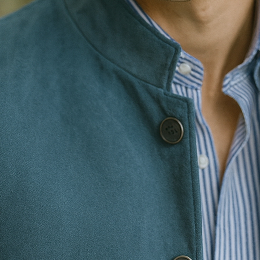 Johnny - Premium Suede Jacket CAAYWORLD MEN