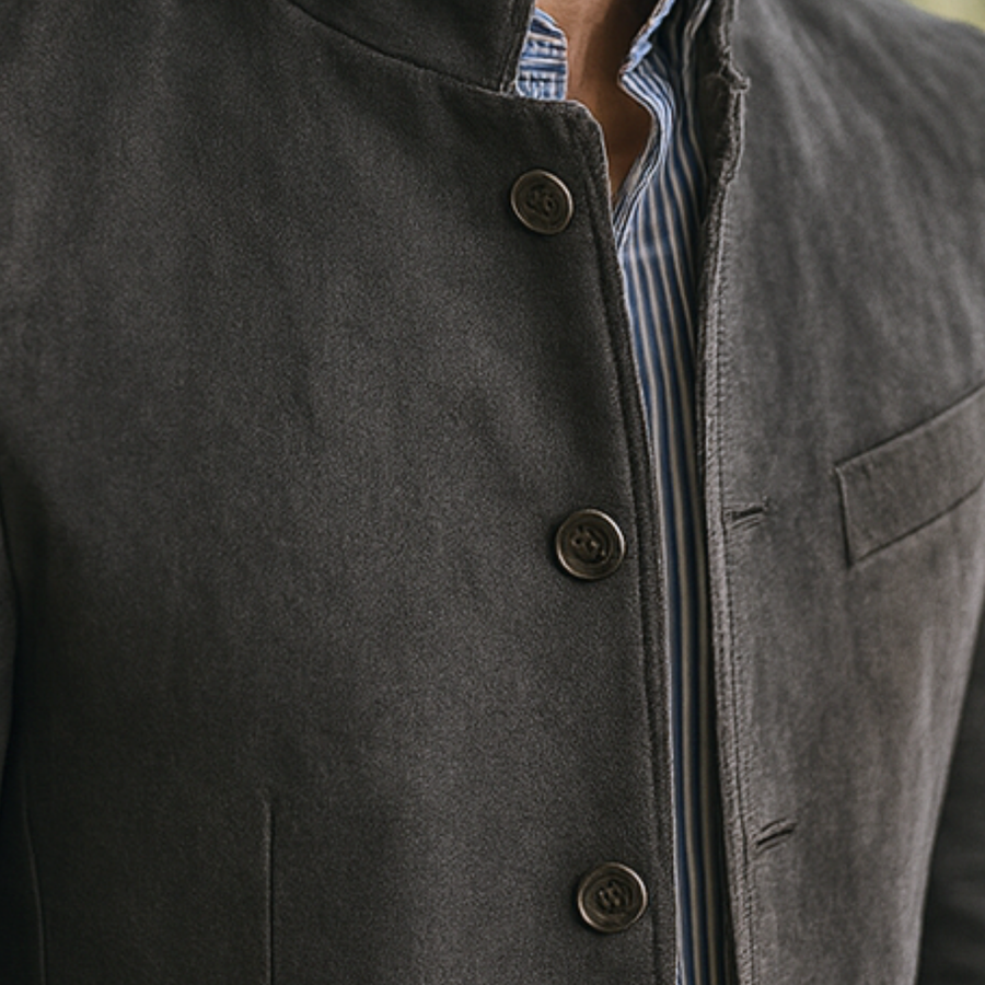 Johnny - Premium Suede Jacket CAAYWORLD MEN