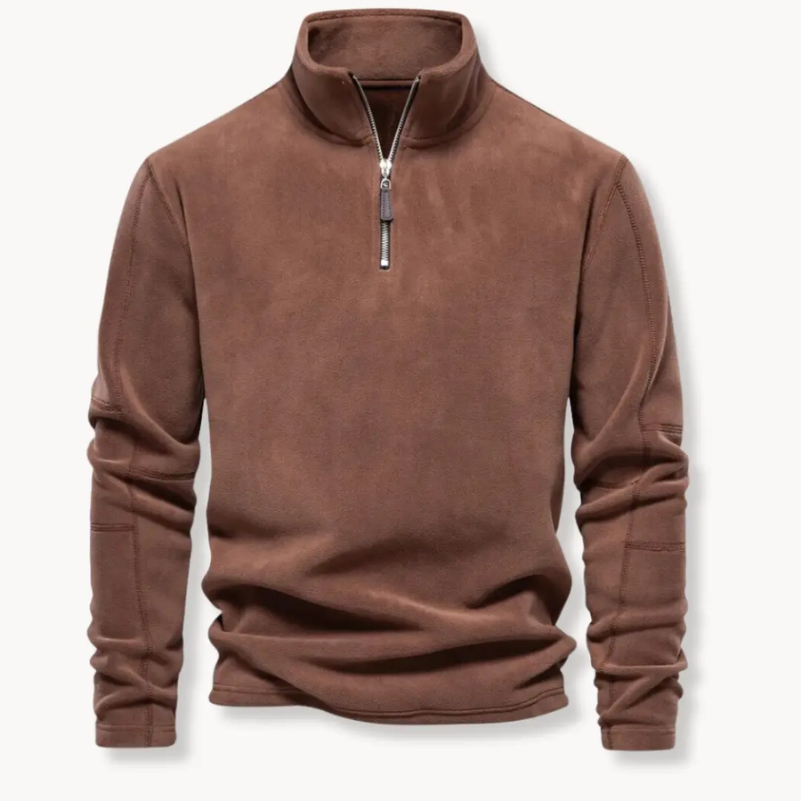 Kael Quarter-Zip Fleece - Sweater CAAYWORLD
