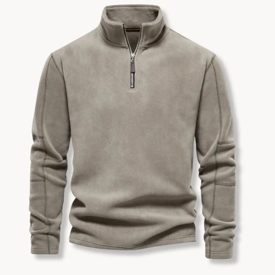 Kael Quarter-Zip Fleece - Sweater CAAYWORLD