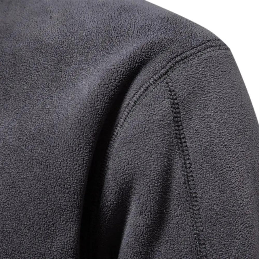 Kael Quarter-Zip Fleece - Sweater CAAYWORLD