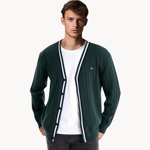 Karim Cotton Knit - Cardigan CAAYWORLD MEN