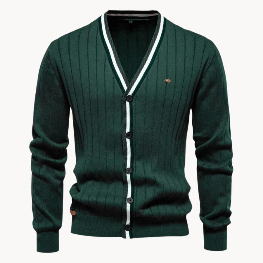 Karim Cotton Knit - Cardigan CAAYWORLD MEN