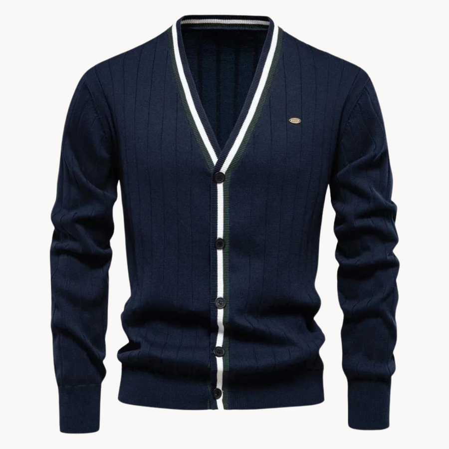 Karim Cotton Knit - Cardigan CAAYWORLD MEN