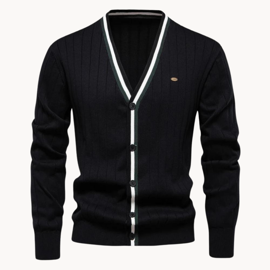 Karim Cotton Knit - Cardigan CAAYWORLD MEN