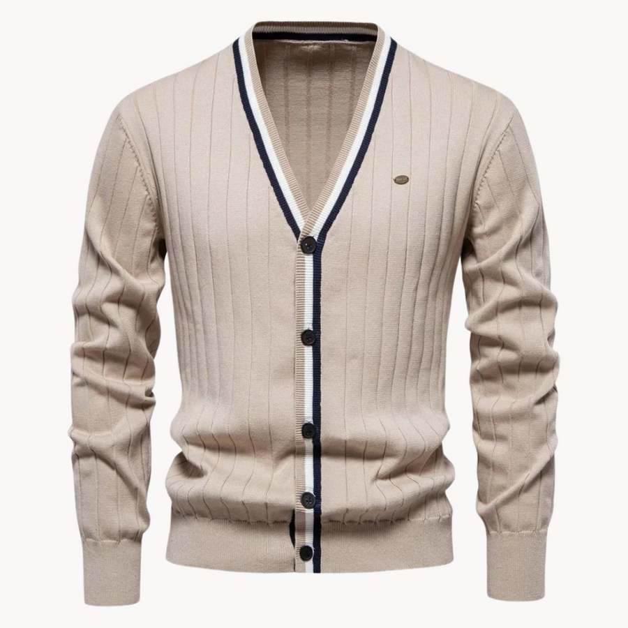 Karim Cotton Knit - Cardigan CAAYWORLD MEN