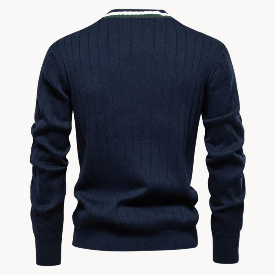 Karim Cotton Knit - Cardigan CAAYWORLD MEN