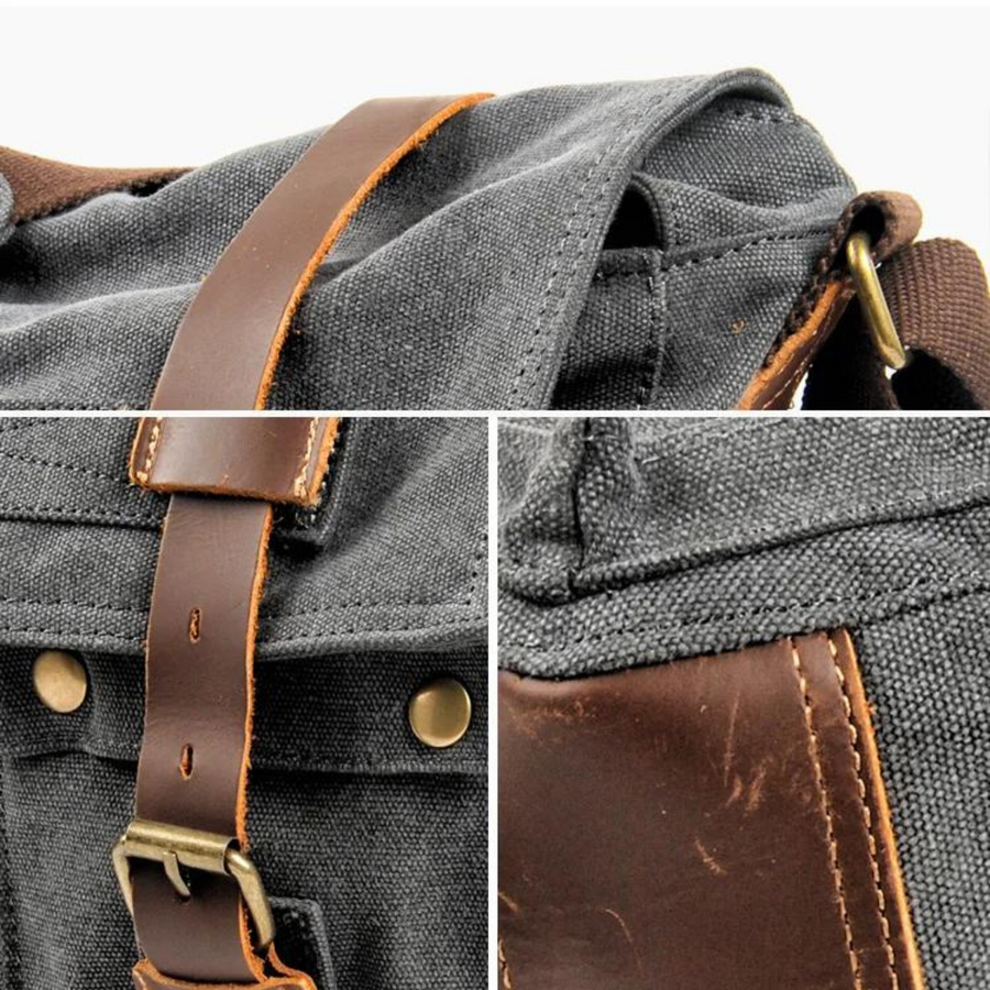 Kingsley Canvas & Leather - Duffle Bag CAAYWORLD