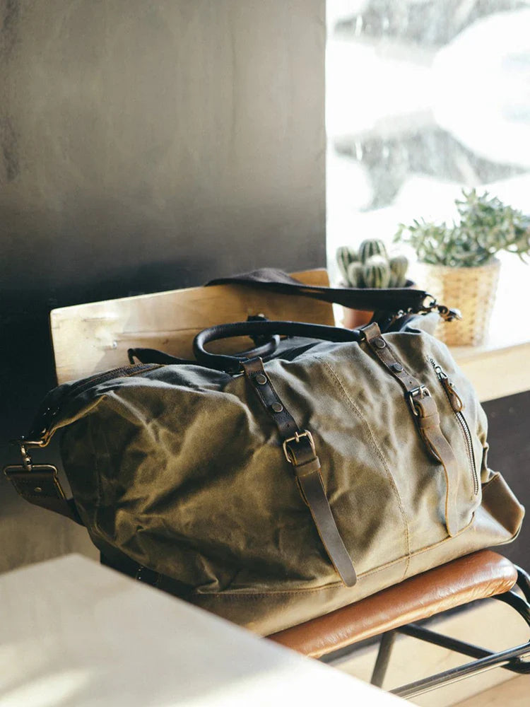 Kingsley Canvas & Leather - Duffle Bag CAAYWORLD
