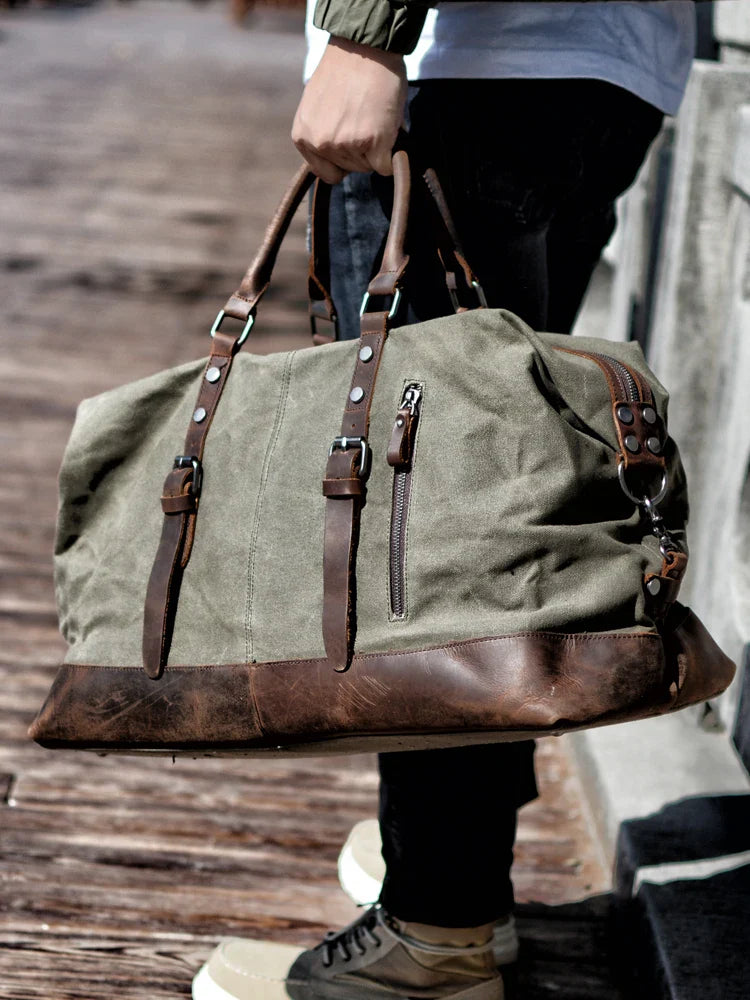 Kingsley Canvas & Leather - Duffle Bag CAAYWORLD