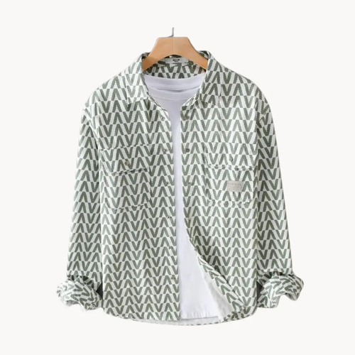 Kjell Cotton Button-Down - Shirt CAAYWORLD