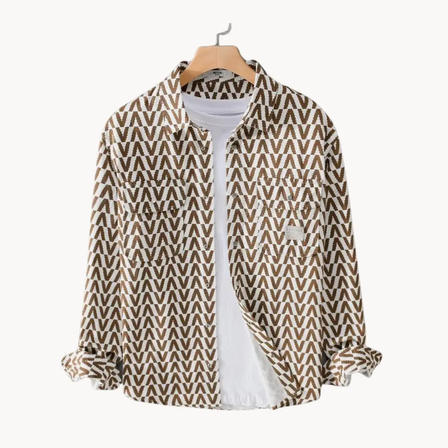 Kjell Cotton Button-Down - Shirt CAAYWORLD