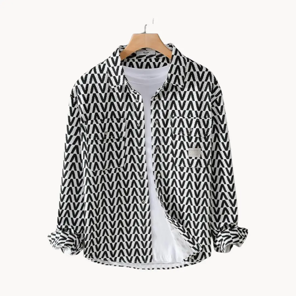 Kjell Cotton Button-Down - Shirt CASA LARO