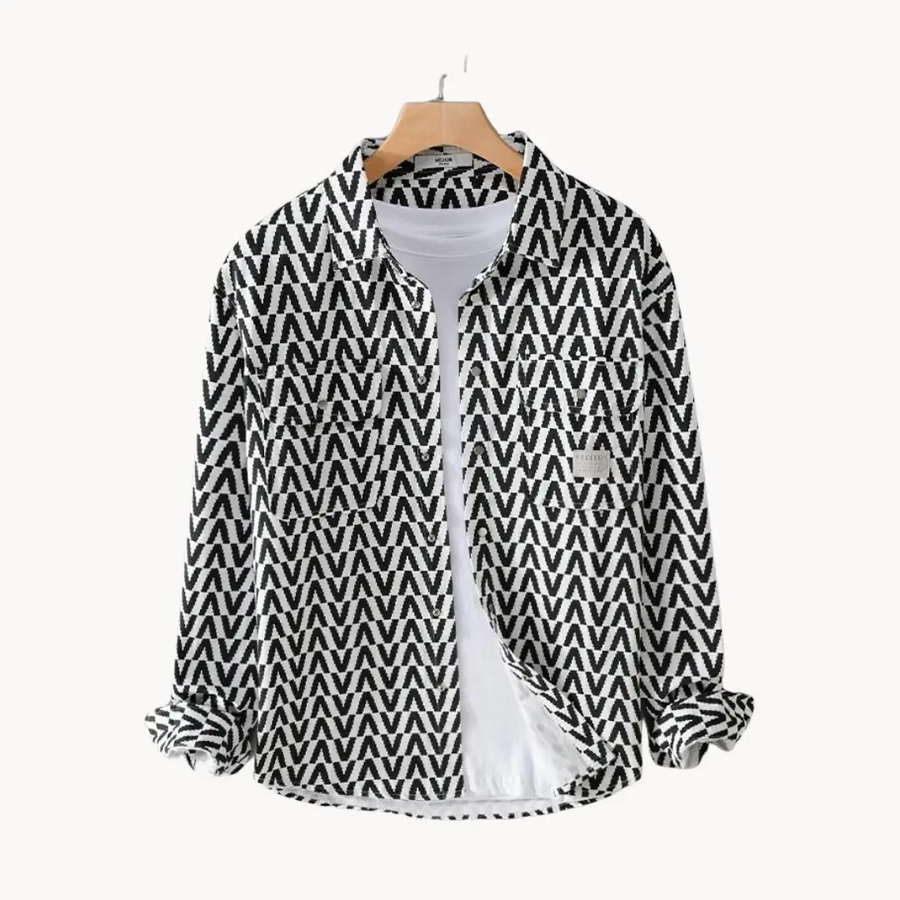 Kjell Cotton Button-Down - Shirt CAAYWORLD