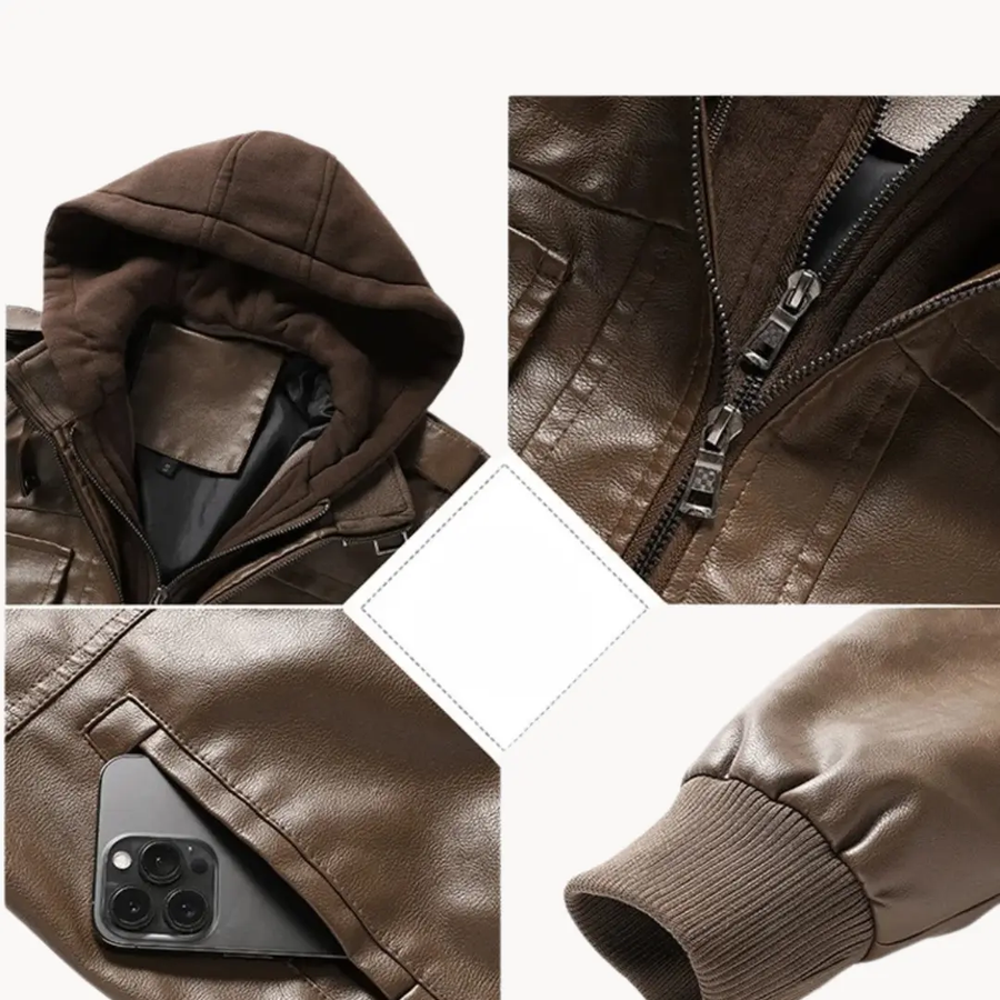 Knight Leather Moto - Jacket CAAYWORLD