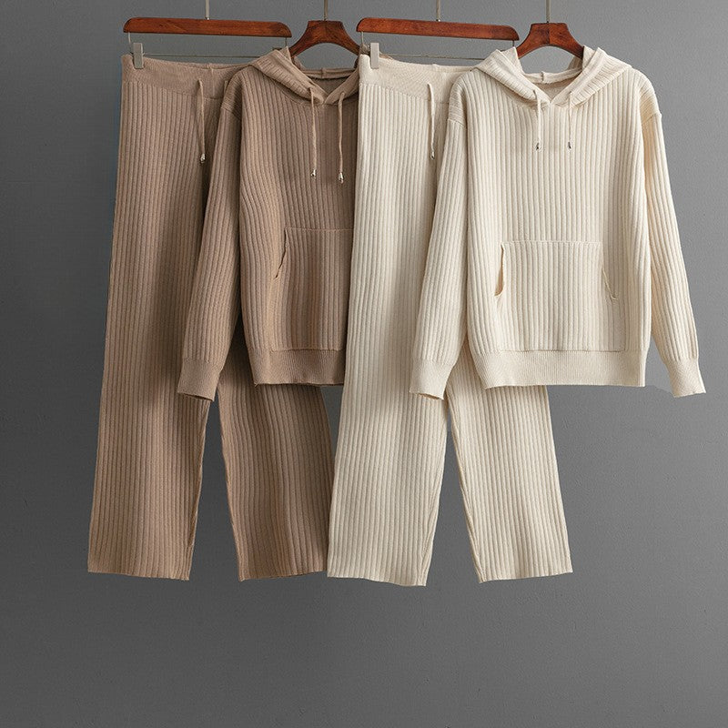 Knit Loungewear - Two-Piece Set CAAYWORLD