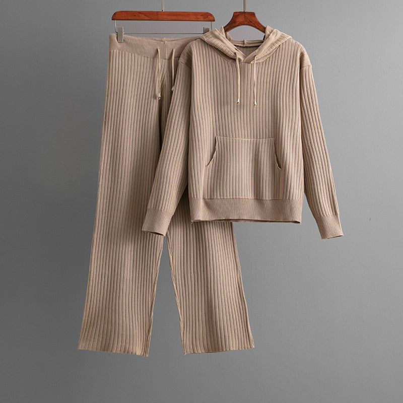 Knit Loungewear - Two-Piece Set CAAYWORLD