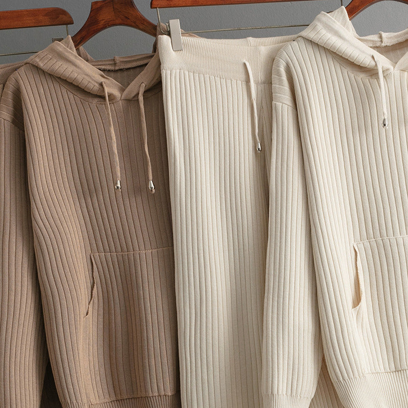 Knit Loungewear - Two-Piece Set CAAYWORLD