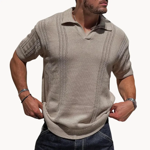 Knit Polo - Polo Shirt CAAYWORLD