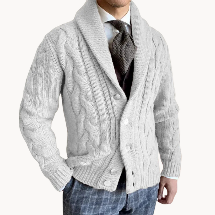 Knit Shawl Collar - Cardigan CAAYWORLD MEN