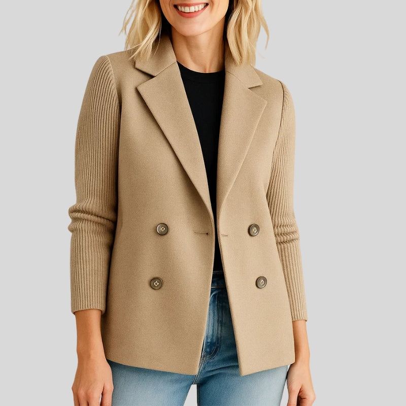 Knit-Sleeve Tailored - Blazer CAAYWORLD
