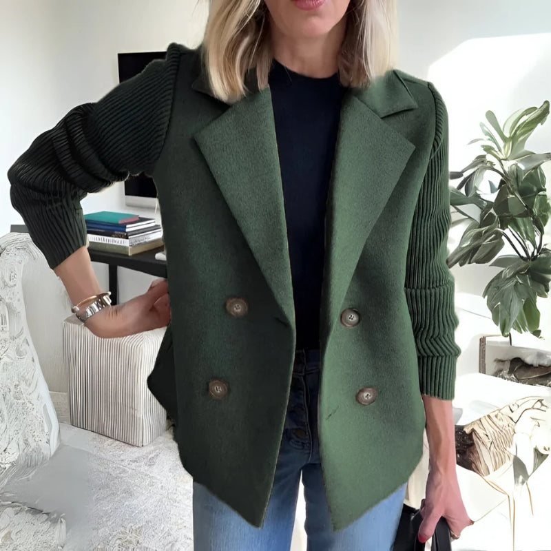 Knit-Sleeve Tailored - Blazer CAAYWORLD