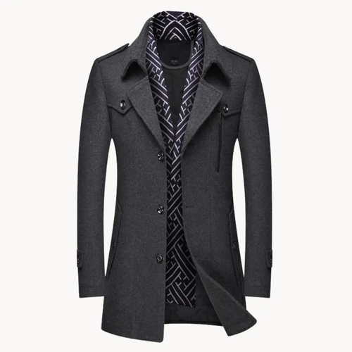 Knox Wool Overcoat - Coat CAAYWORLD
